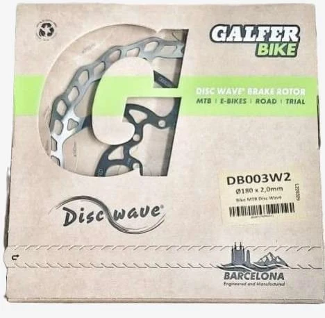 Galfer Wave Fixed Bremsscheibe 2.0mm 223mm Grau