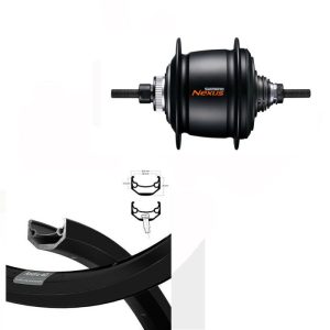 MTB Laufrad BW 20“ HR  Nexus 8