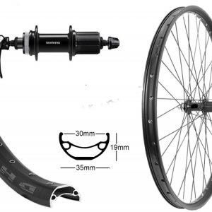 MTB Laufrad & Trekking & City Laufrad BW 28”HR QC400 8/9/10 fach + 11 fach