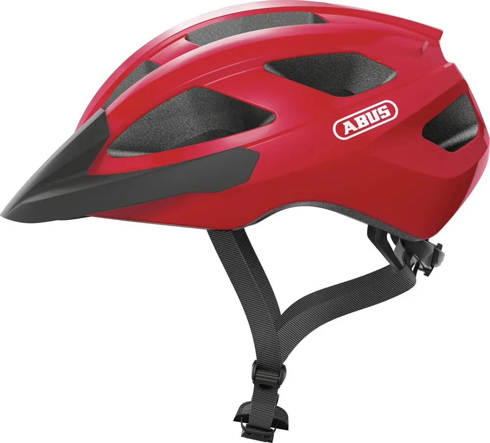 Abus Macator Rennradhelm Blaze Red – Bild 2