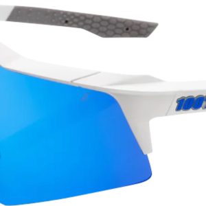 Brille Speedcraft XS Matte White-Blue Multilayer Mirror Lens