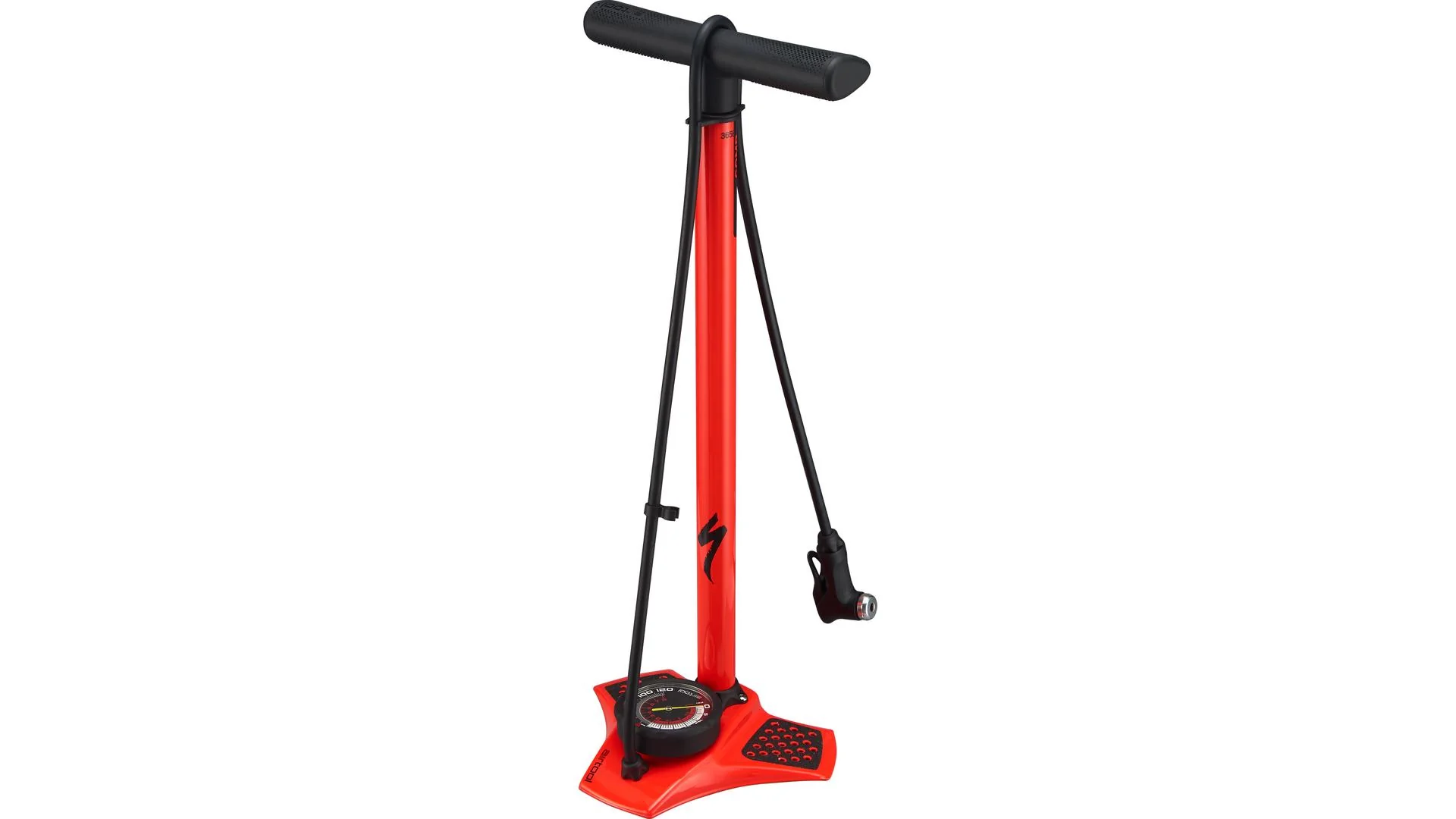 Luftpumpe Comp FLR Pumpe Specialized Rocket Rot