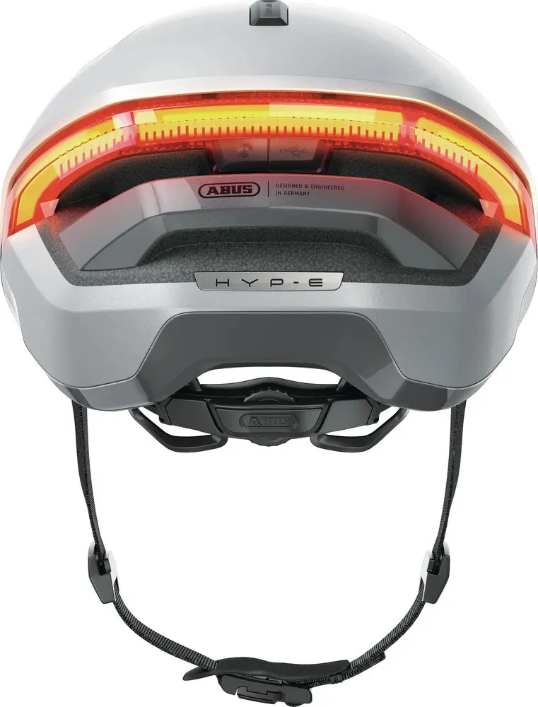 Abus Hyp-E Stadthelm Gleam Silver – Bild 3