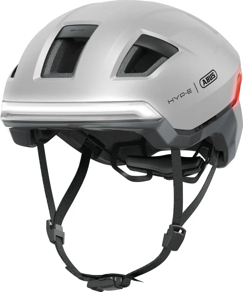 Abus Hyp-E Stadthelm Gleam Silver – Bild 2