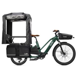 E-Bike Lastenrad O2feel Equo 4.2 Shimano STEPS EP801 Cargo 720Wh mit Pack Family Extra