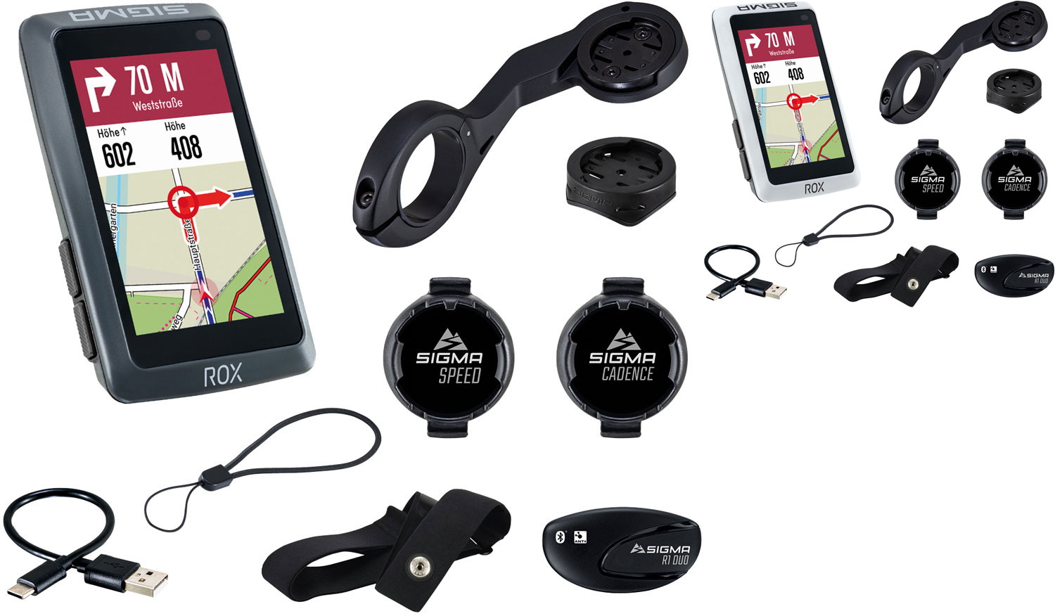 SIGMA ROX 12.1 EVO Sensor Set – GPS-Fahrrad Navigationssystem – Bild 4