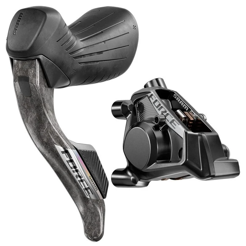Brems-/Schalthebel Sram Force AXS E1 Links Vorderbremse Flat Mount 20mm Versatz 950mm Carbon Schwarz