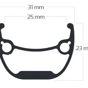 RYDE Andra 25, Disc, 28″, 32 Loch